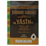 CANTA BOY 128 SAYFA PEMBE RENK ARAPÇA, MEALLİ ,TÜRKÇE OKUNUŞLU ÜÇLÜ YASİN-İ ŞERİF  HEDIYELIK YASIN  12X16